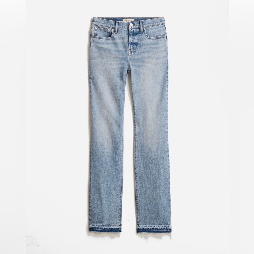 NWT Madewell Light Mid-Rise 90’s straight leg